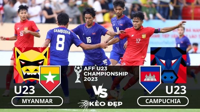 Nhận định soi kèo U23 Myanmar vs U23 Campuchia 16h00 ngày 19/08