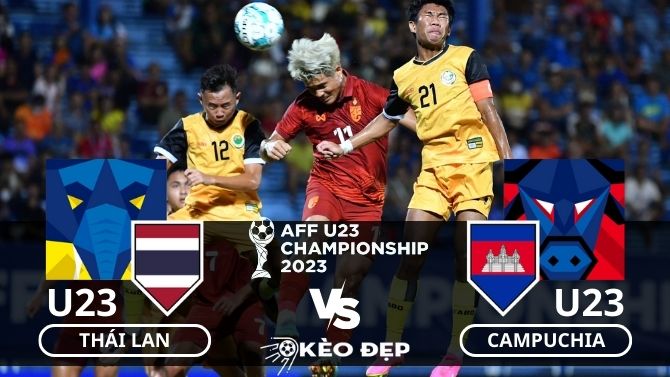 Nhận định soi kèo U23 Thái Lan vs U23 Campuchia 20h00 ngày 21/08