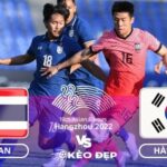 Soi kèo U23 Thái Lan vs U23 Hàn Quốc 18h30 ngày 21/09