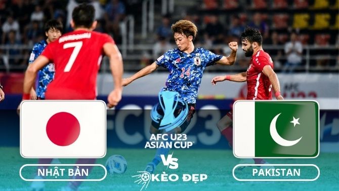 Soi kèo U23 Nhật Bản vs U23 Pakistan 01h30 07/09: Lệnh trình