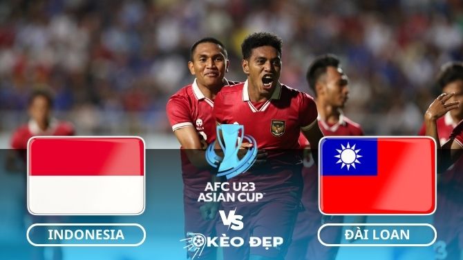 Nhận định soi kèo U23 Indonesia vs U23 Đài Loan 19h00 ngày 09/09