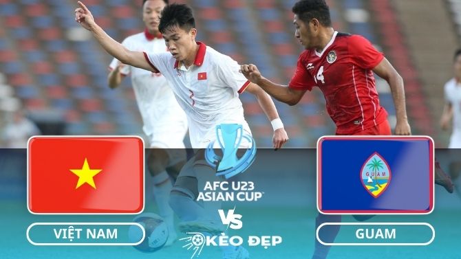 Nhận định soi kèo U23 Việt Nam vs U23 Guam 19h00 ngày 06/09